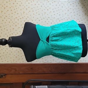 Shein twost front embroidered top